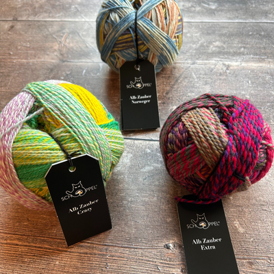 selection of yarn
