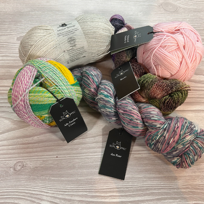 selection of yarn