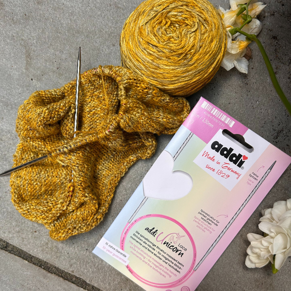 Unicorn Fixed Circular Knitting Needles with Lace Tips