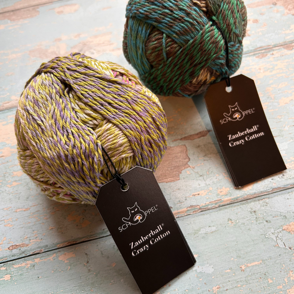 Knitting with ZAUBERBALL CRAZY COTTON