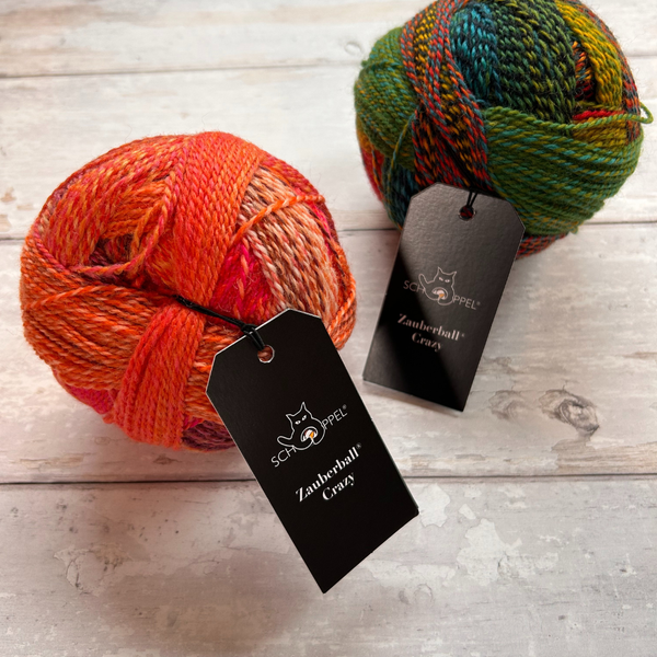 Knitting with ZAUBERBALL CRAZY