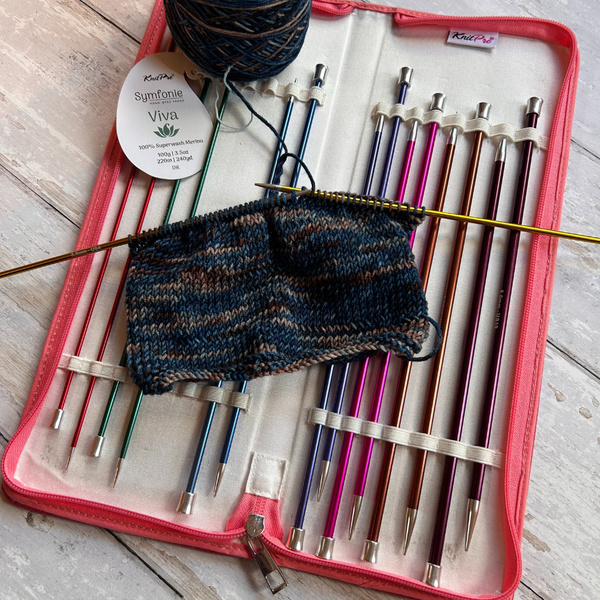 KnitPro Zing Deluxe Single Pointed Knitting Needle Sets