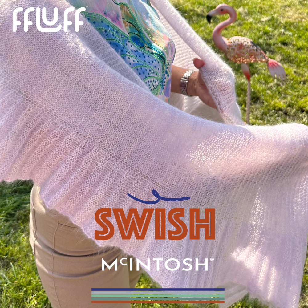 Swish Wrap / Shawl | Knitting Kit | McIntosh
