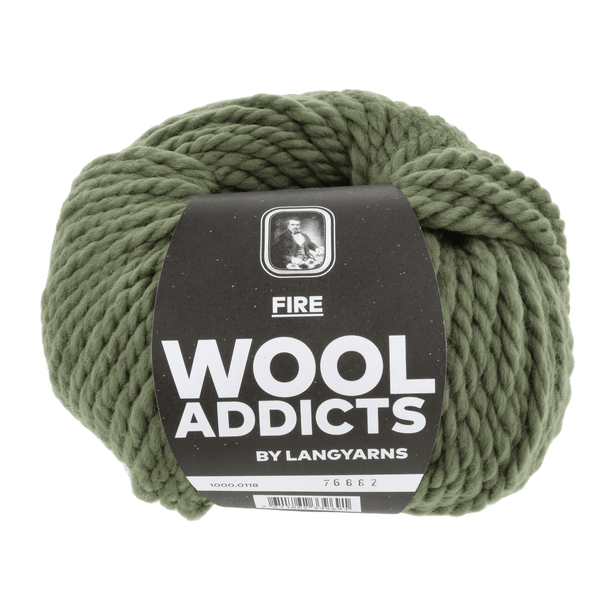 Lang Yarns Knitting Pattern Small-Medium - 7 balls / spirulina 1000.0118 LONG VIEW Cardigan Pattern Bundle in Fire by LANGYARNS | WOOLADDICTS #17-003