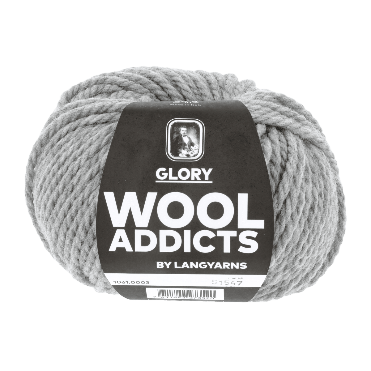 Lang Yarns Knitting Pattern ca 30 x 160 cm - 6 balls / LIGHT GREY MÉLANGE 1061.0003 LANDMARK Scarf Pattern Bundle in Glory by LANGYARNS | WOOLADDICTS #17-017