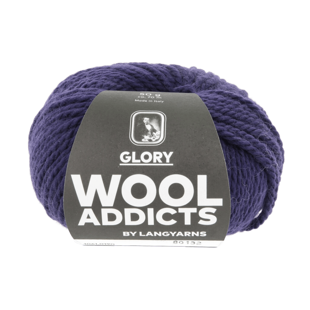 LANGYARNS Knitting Pattern ca 25 x 170 cm - 6 balls / BLACKBERRY 1061.0190 FLOWING TIME Scarf Pattern Bundle in Glory by LANGYARNS | WOOLADDICTS #15-025