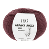 Ball of yarn with a Lang Yarns label on a  background