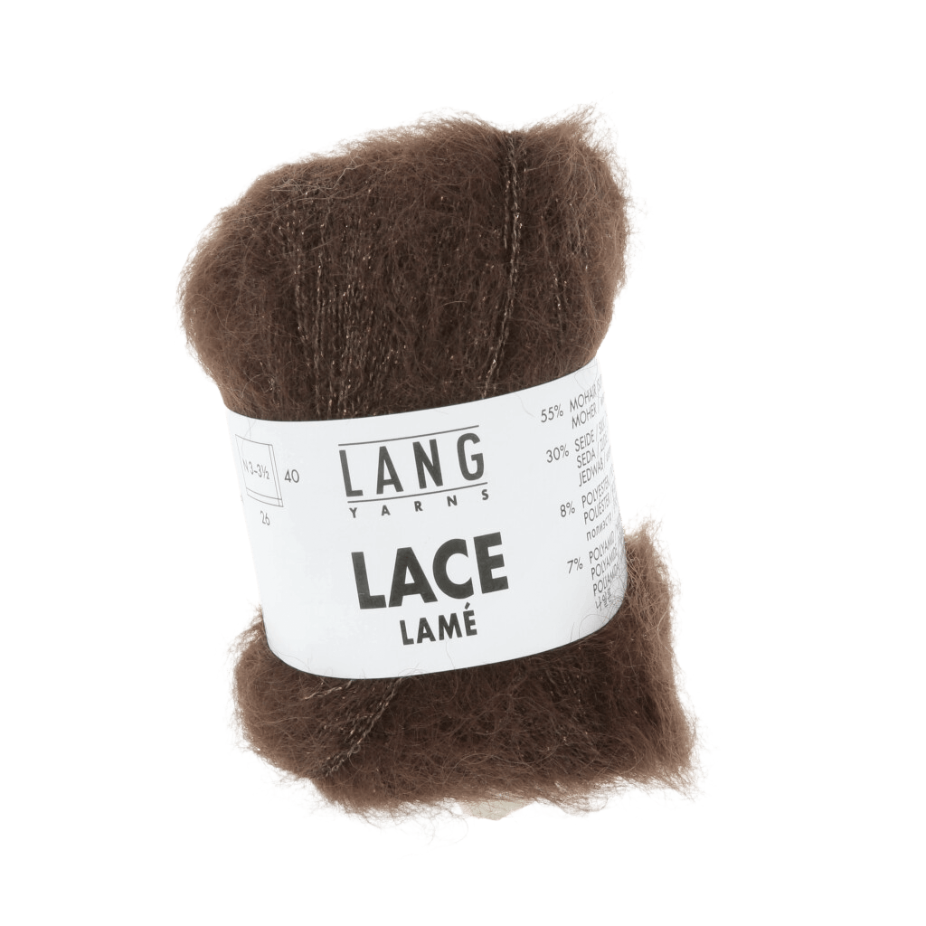LANGYARNS Yarn Chocolate LANGYARNS | Lace Lamé | Sport | 1081