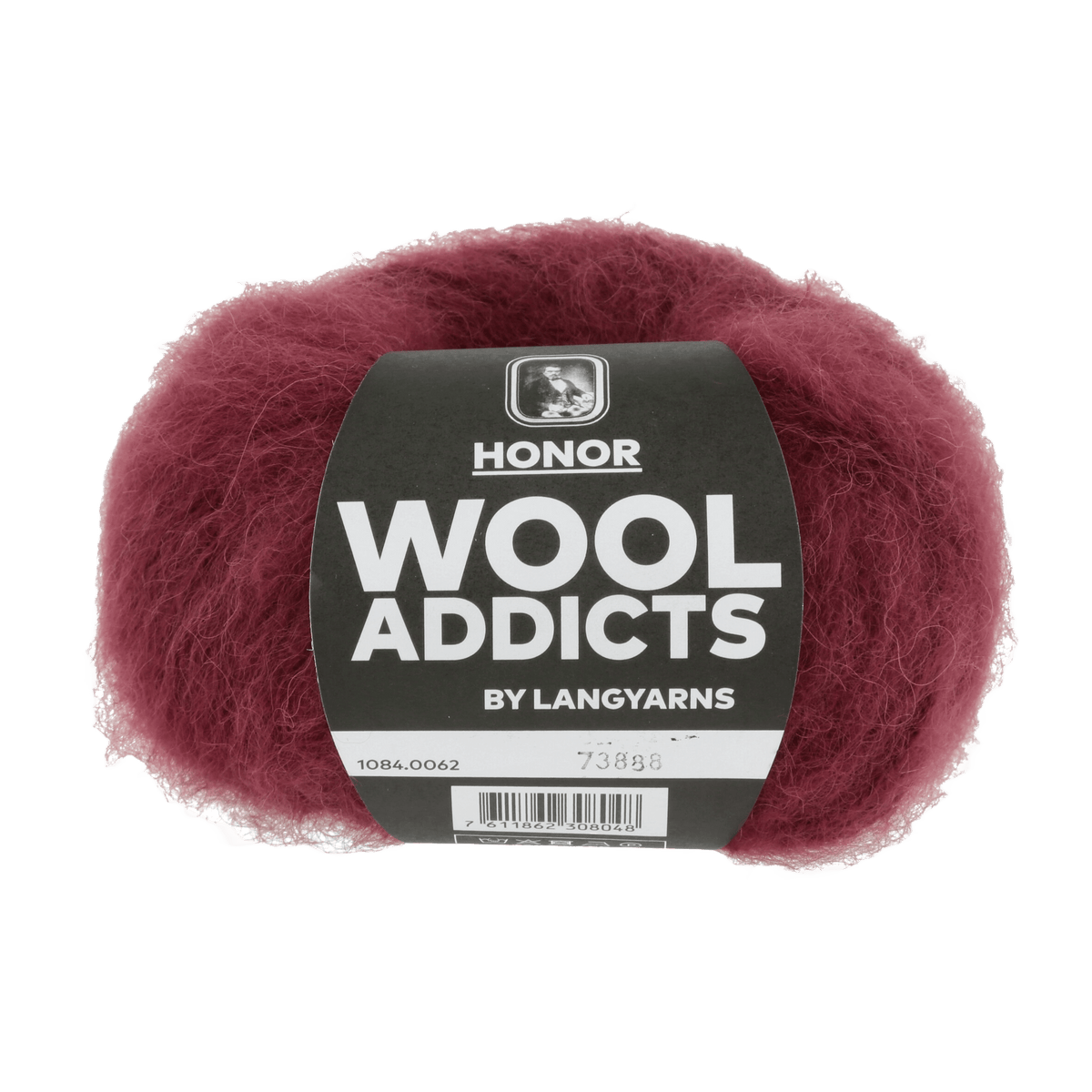 Lang Yarns Knitting Pattern Small - 3 balls / wine 1084.0062 BOUNDLESS Cardigan Pattern Bundle in Honor by LANGYARNS | WOOLADDICTS #17-004