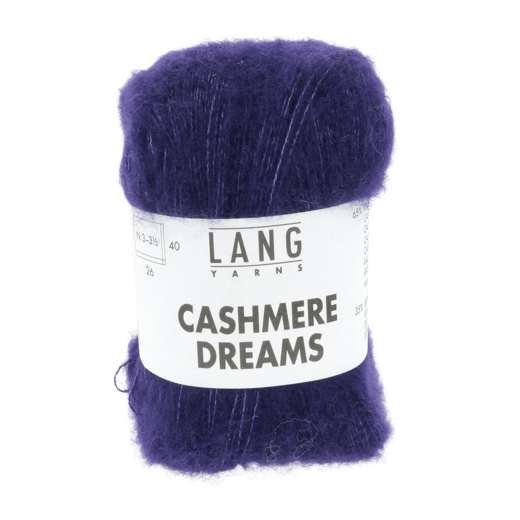 LANGYARNS Yarn Royal Purple LANGYARNS | Cashmere Dreams | Sport | 1085