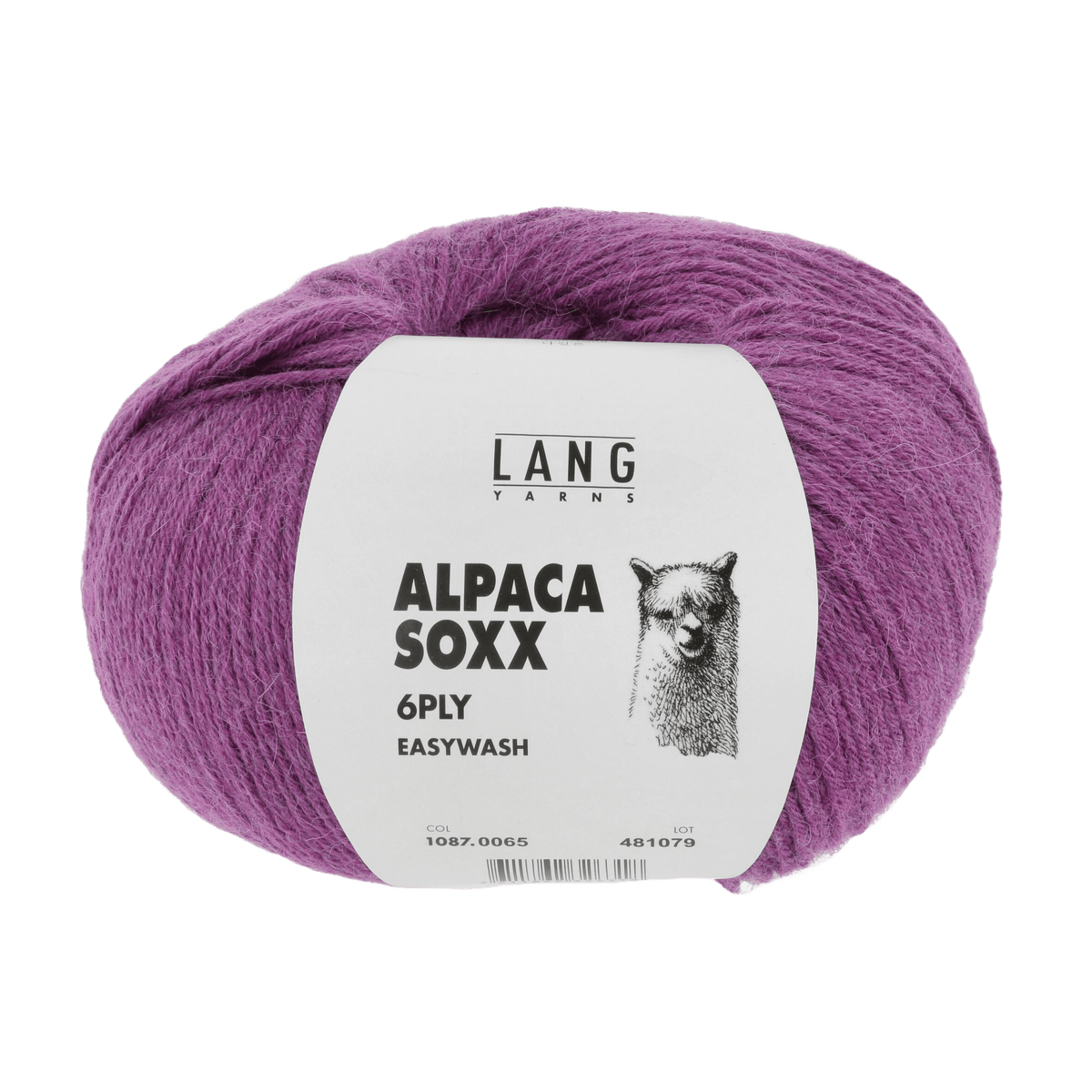 LANGYARNS Knitting Pattern L-XL - 5 balls / pink mélange 1087.0065 VIOLET Sweater Pattern Bundle in ALPACA SOXX 6PLY by LANGYARNS | Fatto a Mano 278-049