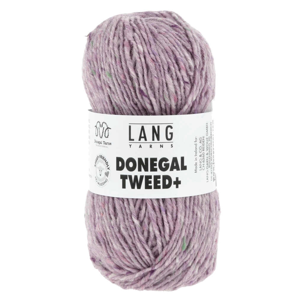 ORIANA Sweater Pattern Kit in DONEGAL TWEED+ by LANGYARNS | Fatto a Mano 290-041