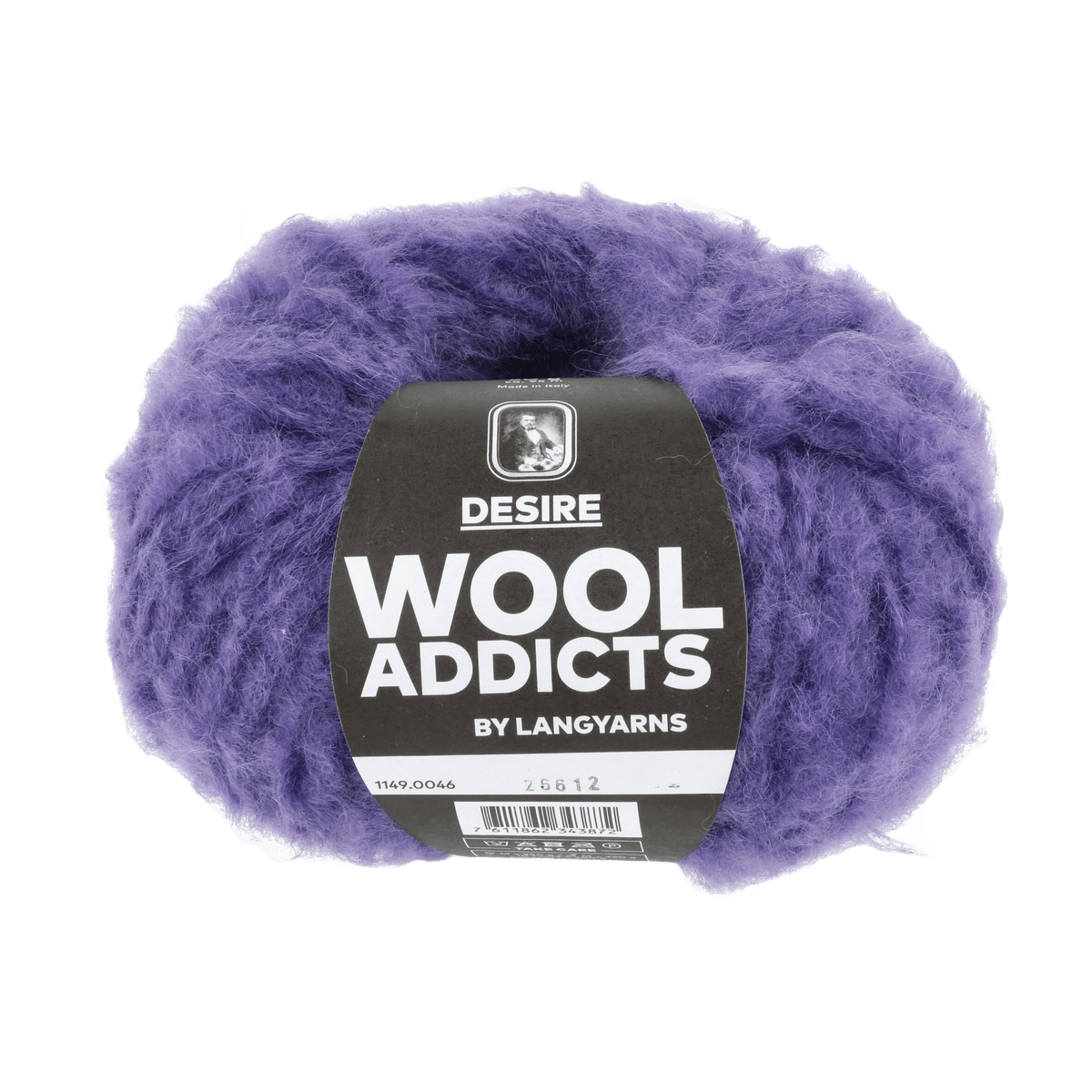 LANGYARNS Kit Knitting Pattern Small - Medium | 7 balls / LAVENDER 1149.0046 ATMOSPHERE Sweater Pattern Bundle in Desire by LANGYARNS | WOOLADDICTS #17-001