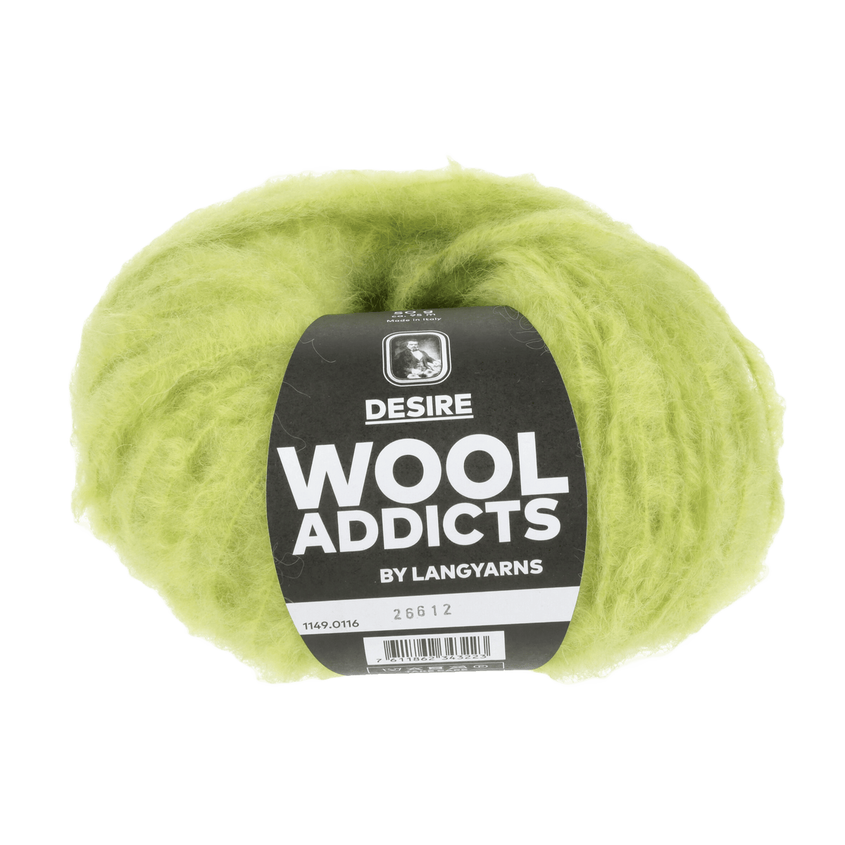 Lang Yarns Knitting Pattern Small-Medium - 7 balls / MATCHA 1149.0116 ATMOSPHERE Sweater Pattern Bundle in Desire by LANGYARNS | WOOLADDICTS #17-001