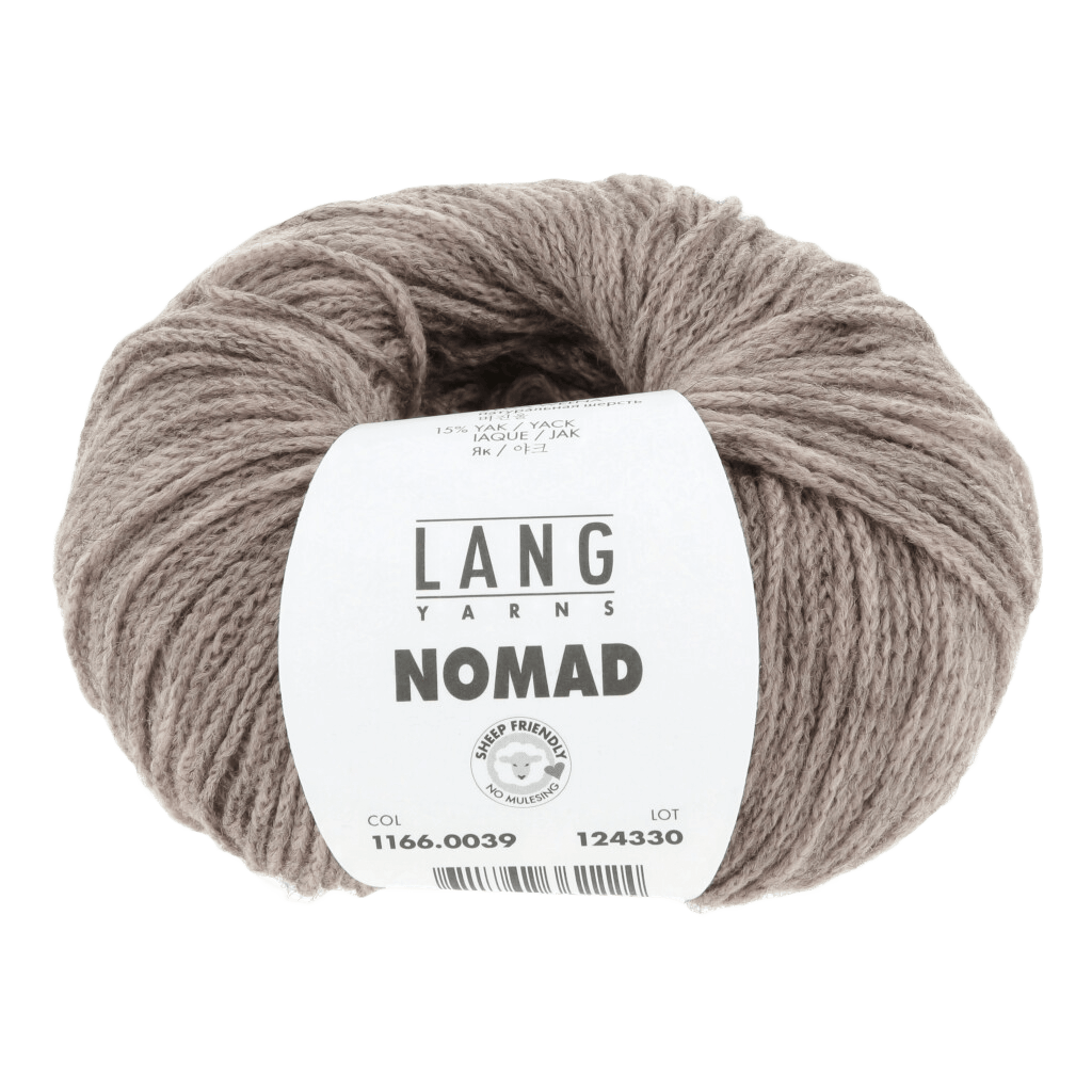 LANGYARNS Kit Knitting Pattern Small - 11 balls / camel 1166.0039 Hilma Sweater Pattern Bundle in Nomad by LANGYARNS | Fatto a Mano 290-050