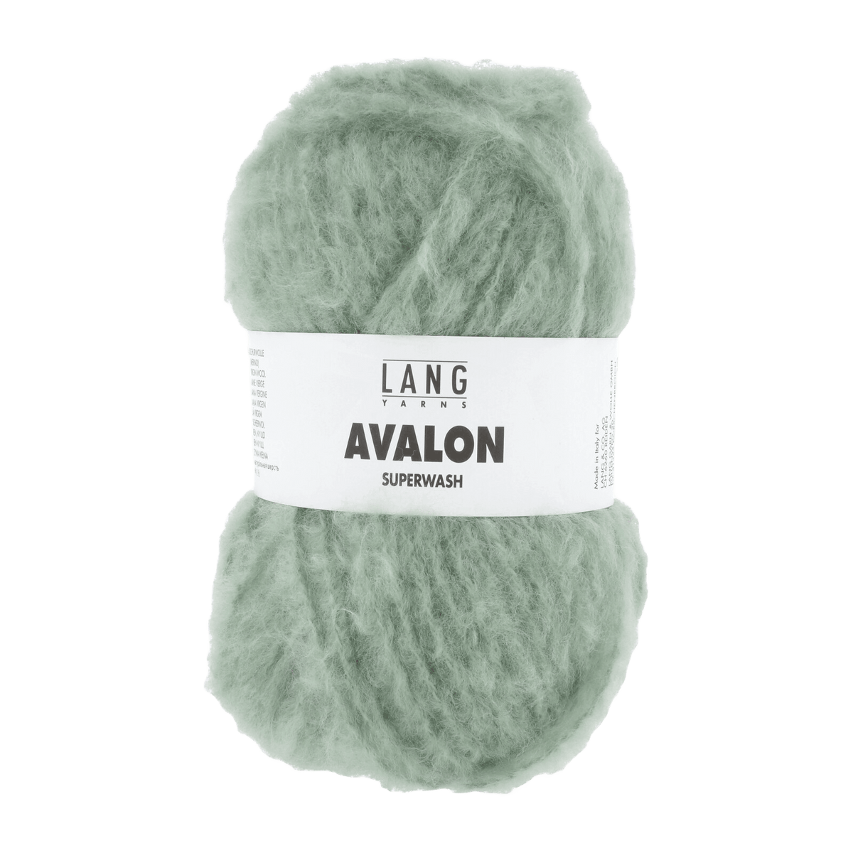 LANGYARNS Kit Knitting Pattern Small - Medium | 6 balls / acqua 1171.0172 Naia Slipover Pattern Bundle in Avalon by LANGYARNS | Fatto a Mano 290-001