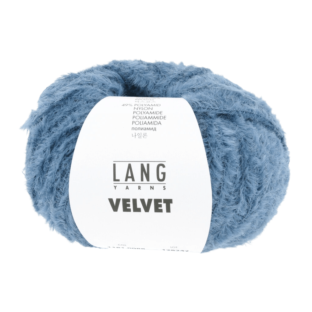 LANGYARNS Kit Knitting Pattern Xara Coat Pattern Bundle in Velvet by LANGYARNS | Fatto a Mano 290-070