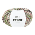 LANGYARNS Kit Knitting Pattern Small-Medium - 5 balls / turquoise/green/aubergine 1184.0003 OSANNA Cardigan Pattern Bundle in Twister by LANGYARNS | Punto 95-001