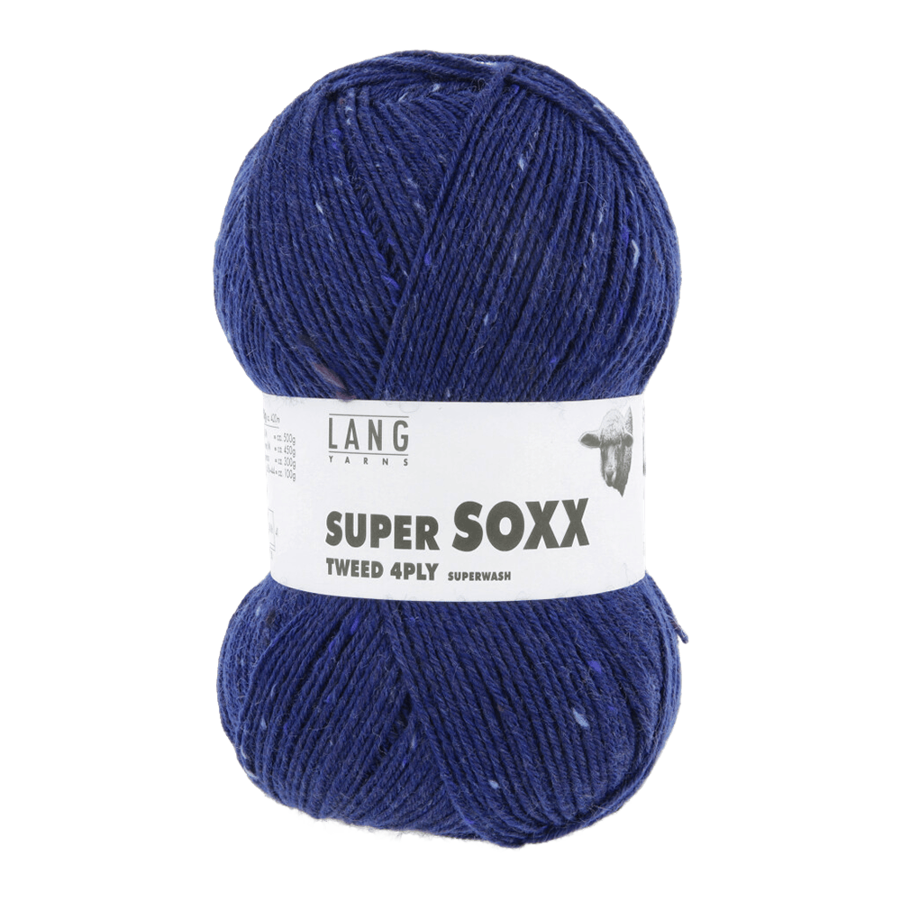 LANGYARNS Yarn Blue LANGYARNS | Super Soxx Tweed | 4 Ply | 1201