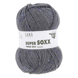 LANGYARNS Yarn Dark Grey LANGYARNS | Super Soxx Tweed | 4 Ply | 1201