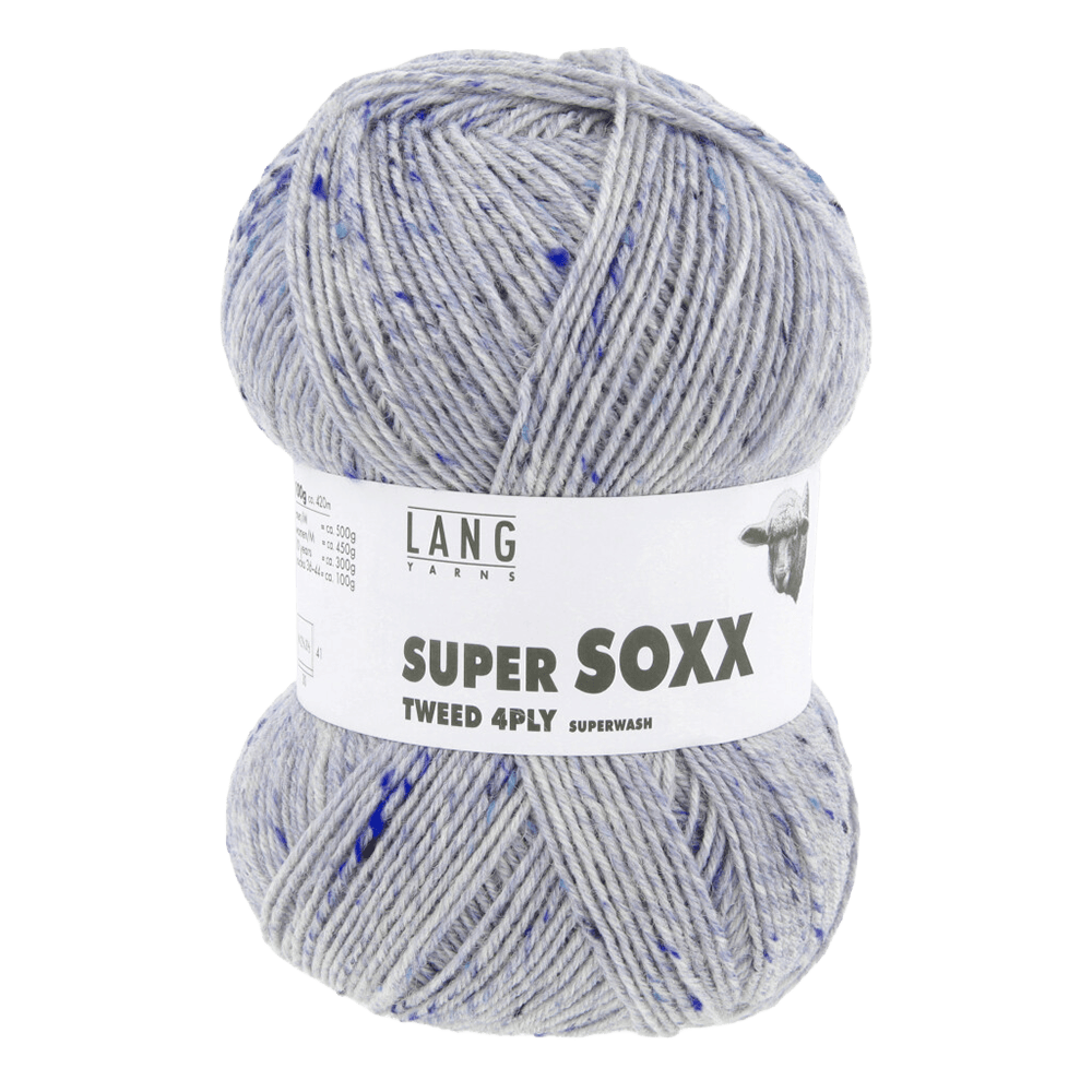 LANGYARNS Yarn Light Jeans LANGYARNS | Super Soxx Tweed | 4 Ply | 1201