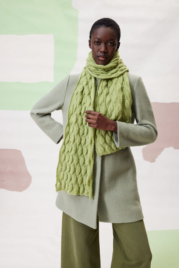 EADIE Scarf Pattern Kit in ZEN by LANGYARNS | Fatto a Mano 290-028