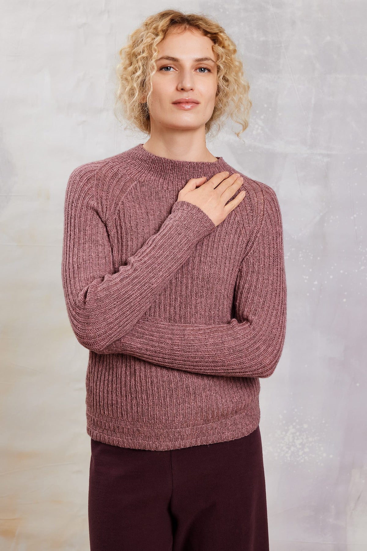 LANGYARNS Kit Knitting Pattern Hilma Sweater Pattern Bundle in Nomad by LANGYARNS | Fatto a Mano 290-050