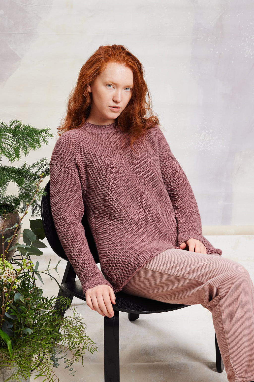LANGYARNS Kit Knitting Pattern Aretha Sweater Pattern Bundle in Nomad by LANGYARNS | Fatto a Mano 290-051