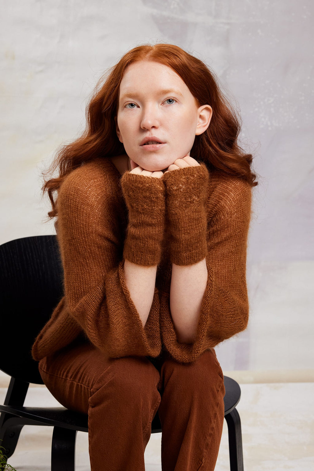 LANGYARNS Kit Knitting Pattern Akela Arm warmers Pattern Bundle in Lace by LANGYARNS | Fatto a Mano 290-054