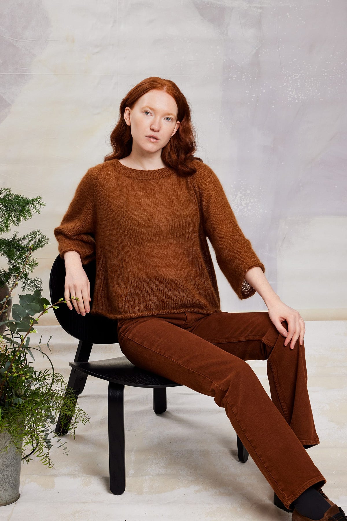 LANGYARNS Kit Knitting Pattern Tansy Sweater Pattern Bundle in Lace by LANGYARNS | Fatto a Mano 290-055