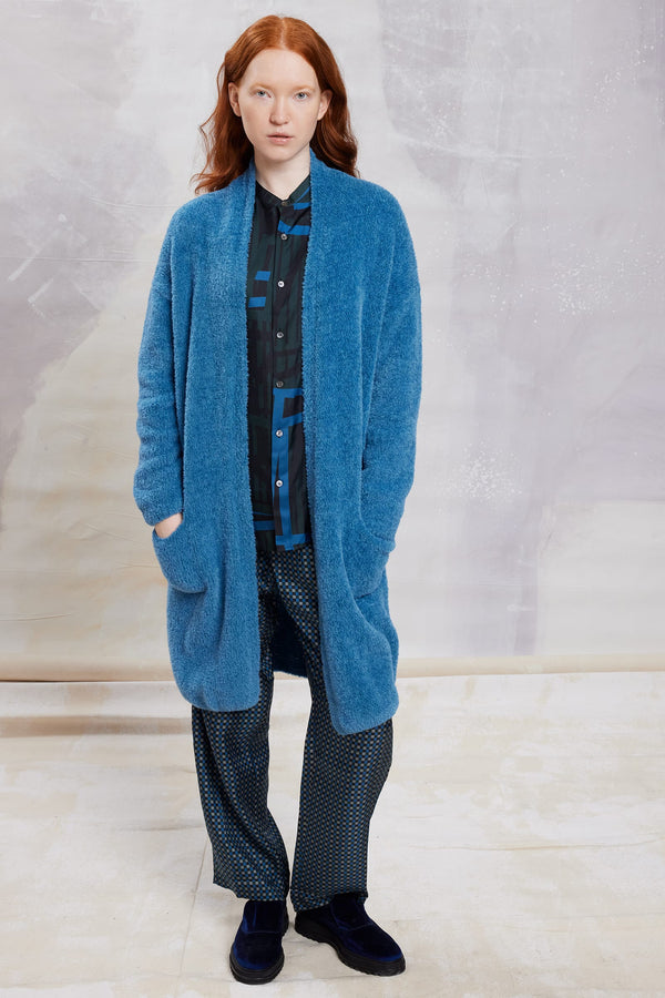 XARA Coat Pattern Kit in VELVET by LANGYARNS | Fatto a Mano 290-070