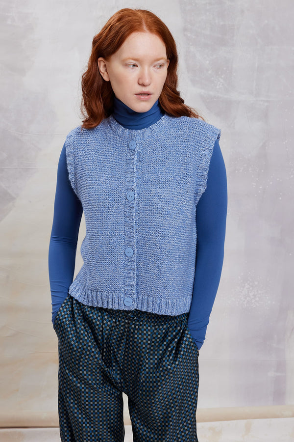 OVIDIA Vest Pattern Kit in LUMA by LANGYARNS | Fatto a Mano 290-073