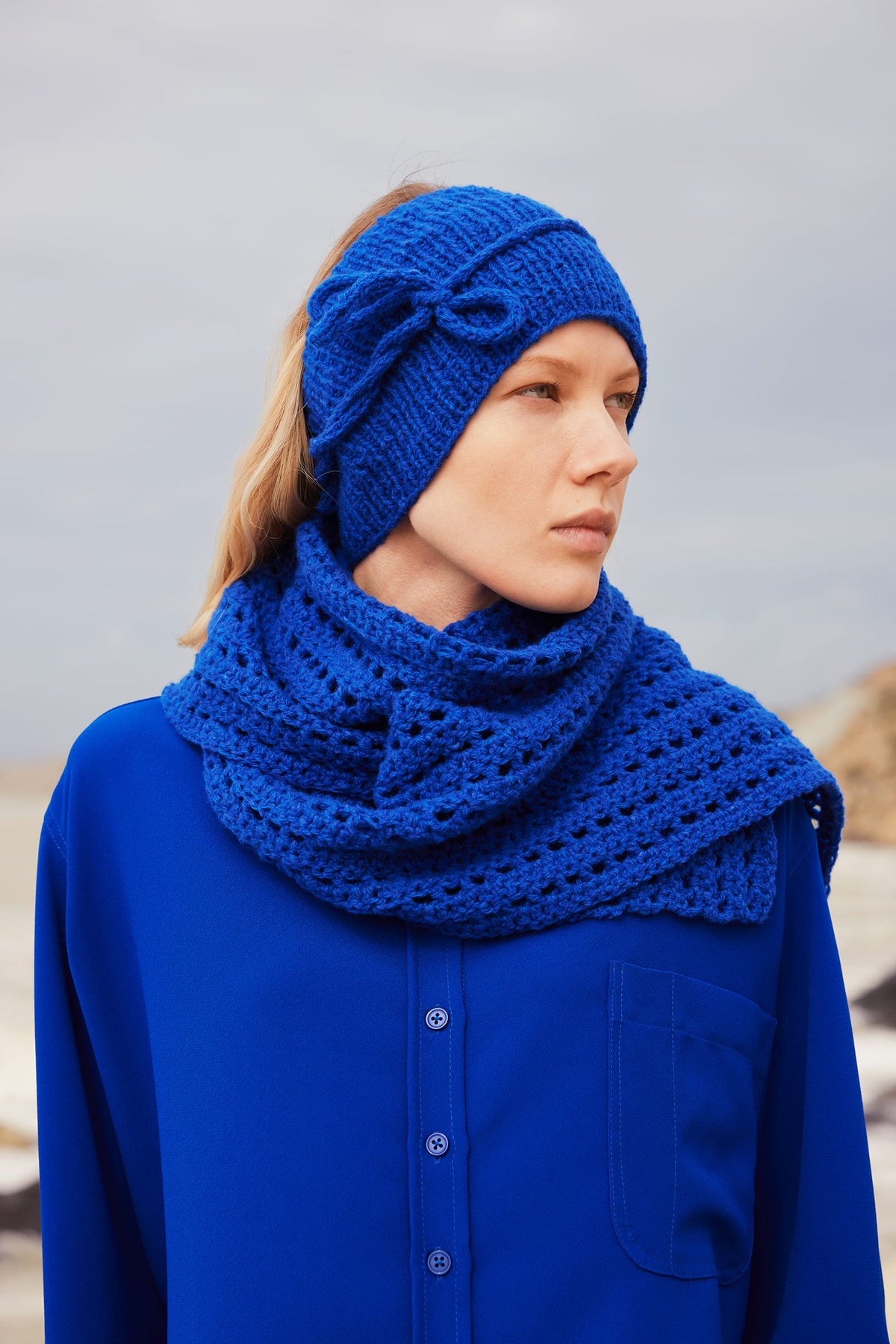 Lang Yarns Knitting Pattern UPLIFT Ear warmers Pattern Bundle in Spirit by LANGYARNS | WOOLADDICTS #17-006