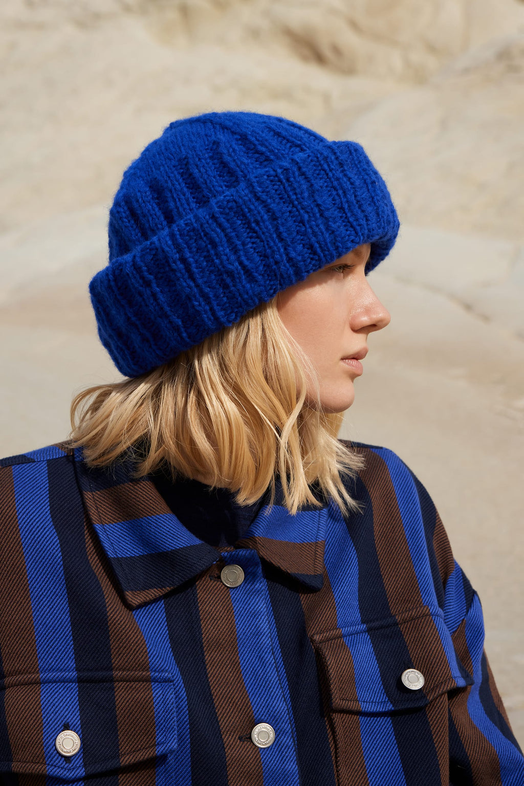 Lang Yarns Knitting Pattern SKYWARD Hat Pattern Bundle in Promise by LANGYARNS | WOOLADDICTS #17-008