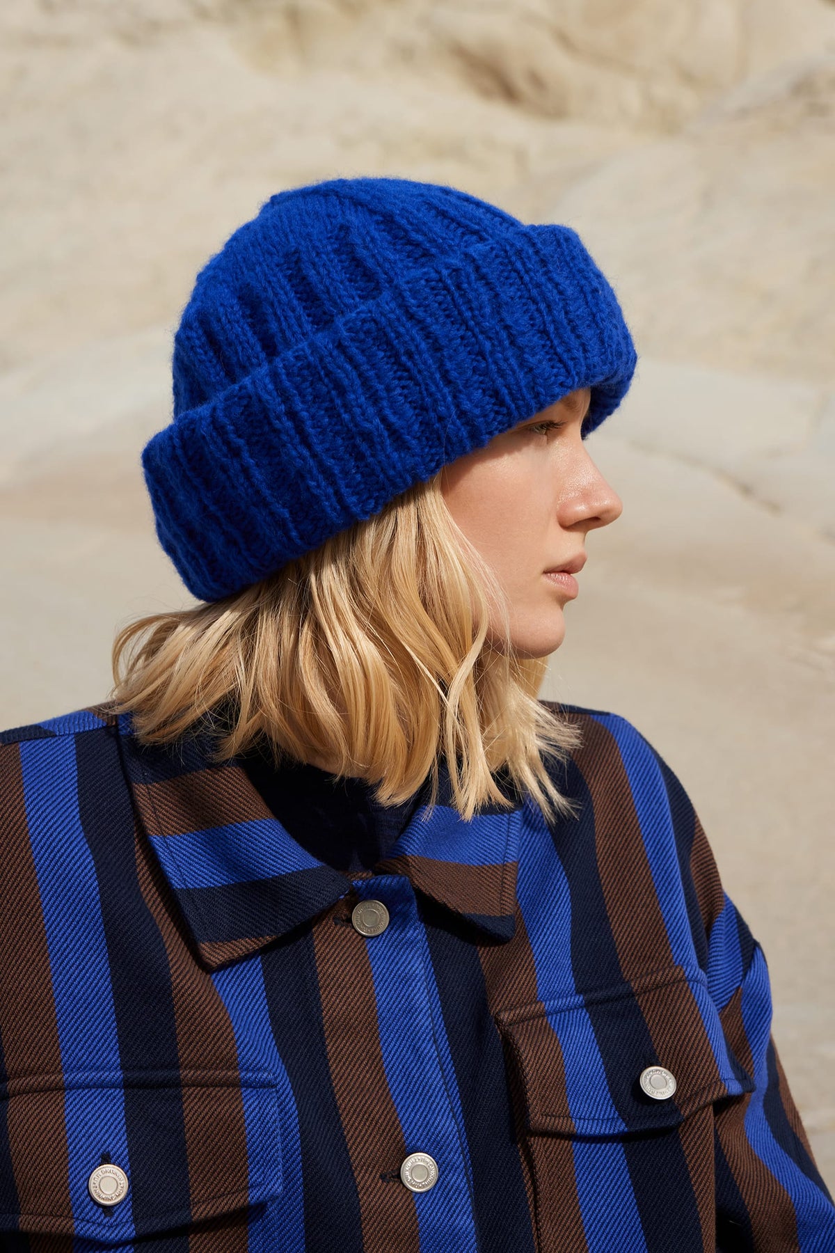 Lang Yarns Knitting Pattern SKYWARD Hat Pattern Bundle in Promise by LANGYARNS | WOOLADDICTS #17-008