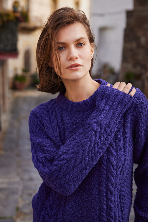 CROSSING Sweater Pattern Kit in SPIRIT by WOOLADDICTS | WOOLADDICTS #17-010