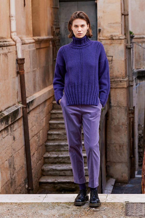 COUNTRYARD Sweater Pattern Kit in MEMORY by WOOLADDICTS | WOOLADDICTS #17-014