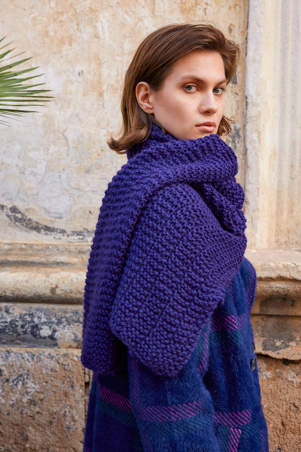 Lang Yarns Knitting Pattern LANDMARK Scarf Pattern Bundle in Glory by LANGYARNS | WOOLADDICTS #17-017