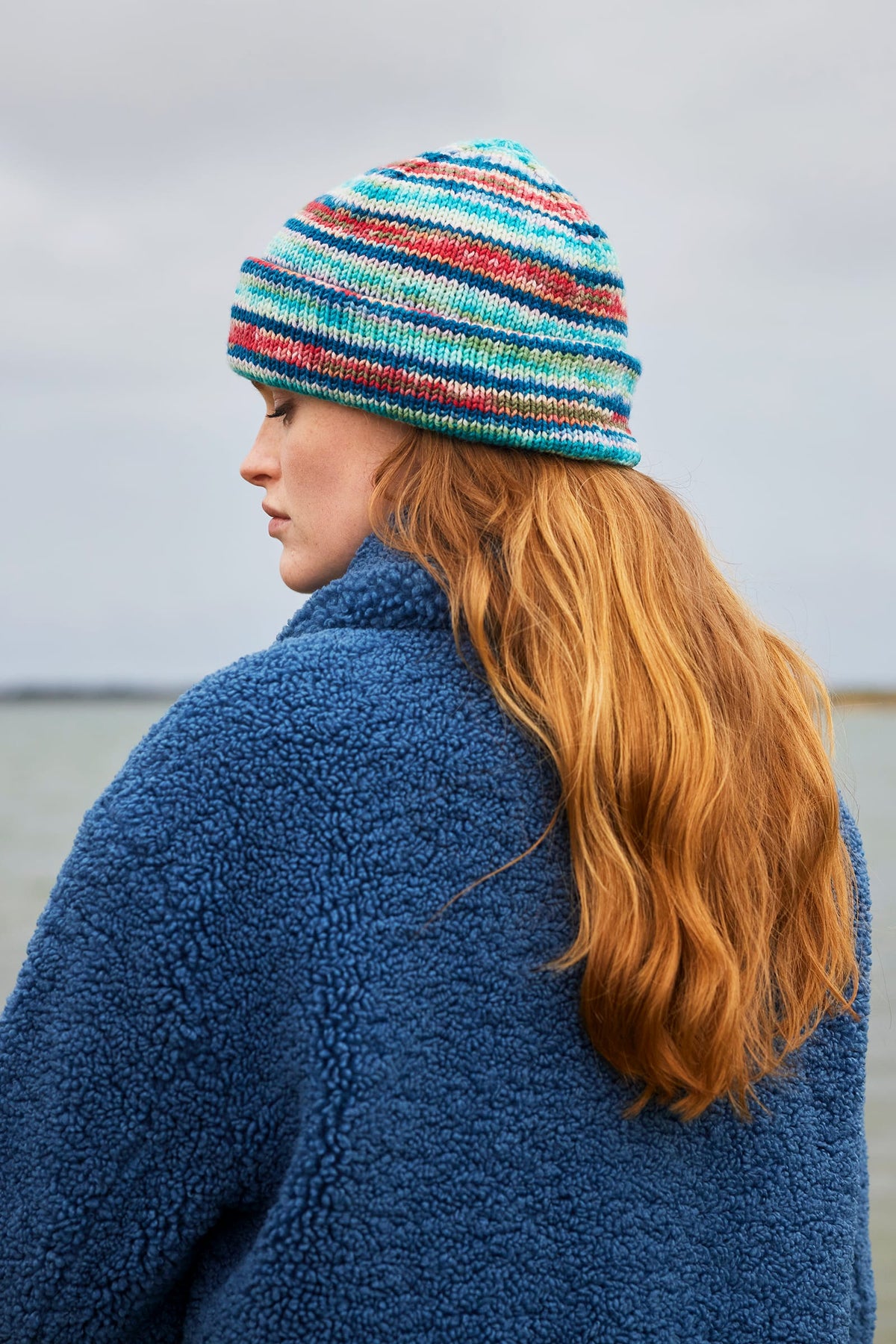 Lang Yarns Knitting Pattern SEAGLASS Hat Pattern Bundle in Move 8 Ply by LANGYARNS | WOOLADDICTS #17-031