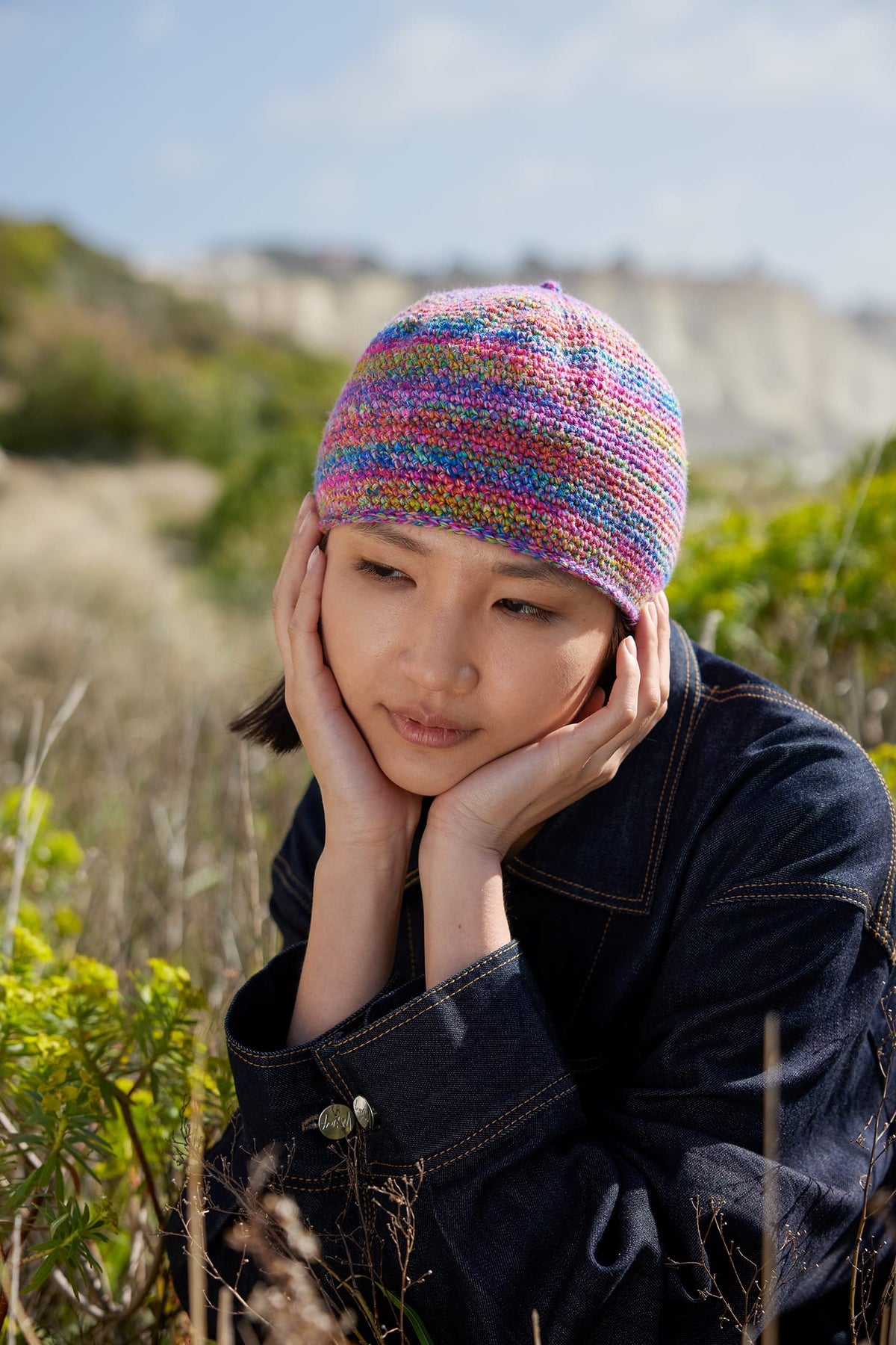 Lang Yarns Knitting Pattern BEACH ROCK Hat Pattern Bundle in Move by LANGYARNS | WOOLADDICTS #17-037