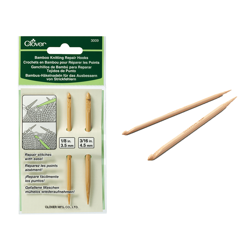 Clover Clover | Bamboo Knitting Repair Hooks