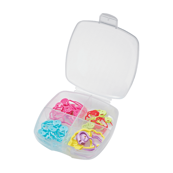 Clover | Quick Locking Stitch Marker Set | Plastic