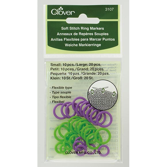 Clover | Soft Stitch Ring Markers