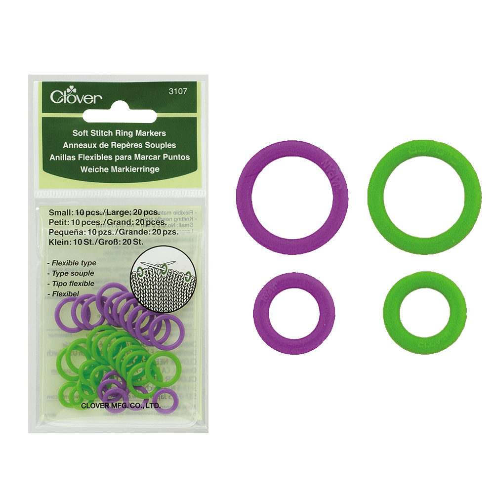 Clover Clover | Soft Stitch Ring Markers