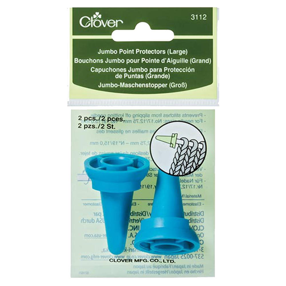 Clover | Knitting Needle Jumbo Point Protectors | McIntosh