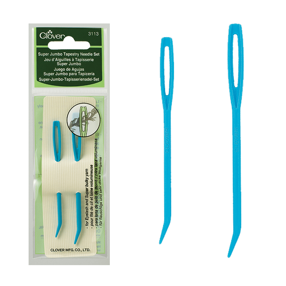 Clover Clover | Super Jumbo Tapestry Needle Set (Bent Tip)