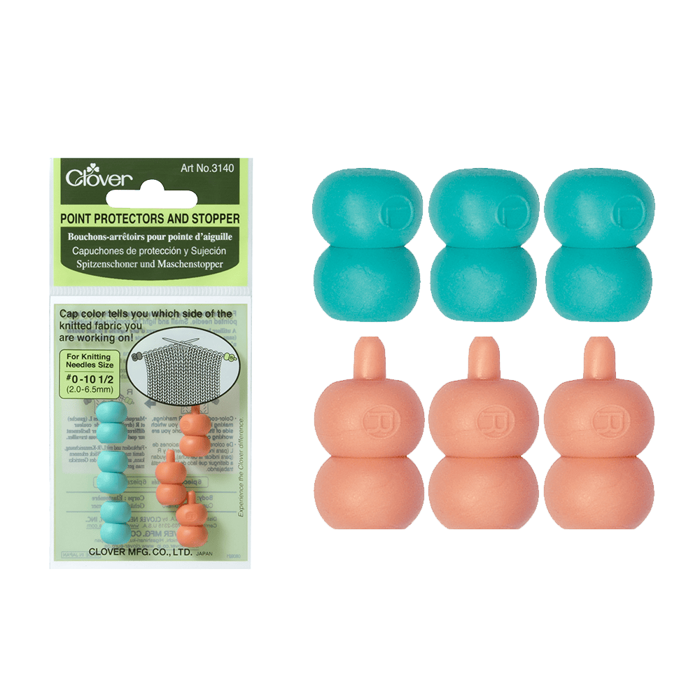 Clover Clover | Knitting Needle Point Protectors and Stoppers
