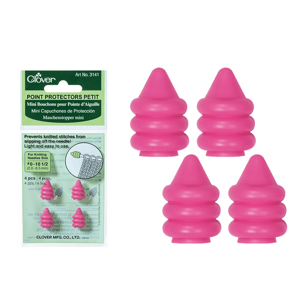 Clover | Knitting Needle Point Protectors Petit | Plastic