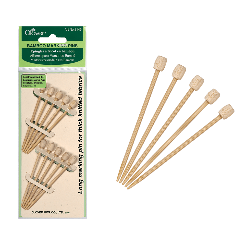 Clover Clover | Bamboo Marking Pins