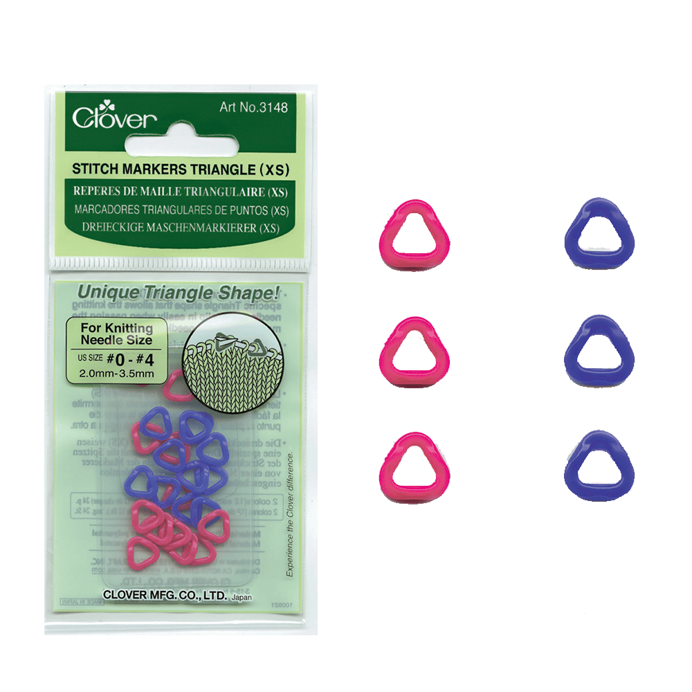 Clover Extra Small Clover | Triangular Stitch Markers